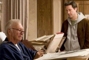 Keanu Reeves and Christopher Plummer