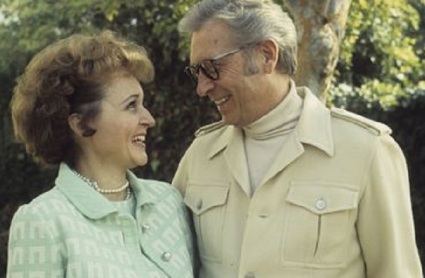 Betty White with her third husband, Alan Ludden