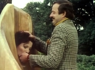 Peter Bowles and Joan Collins